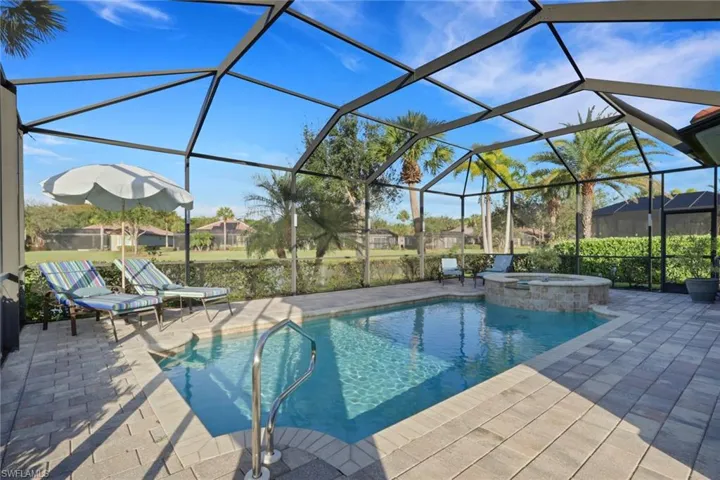 Indulge in a day of floating in this beautiful pool