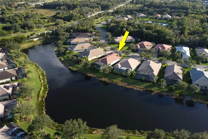 Aerial view of Otter Bend