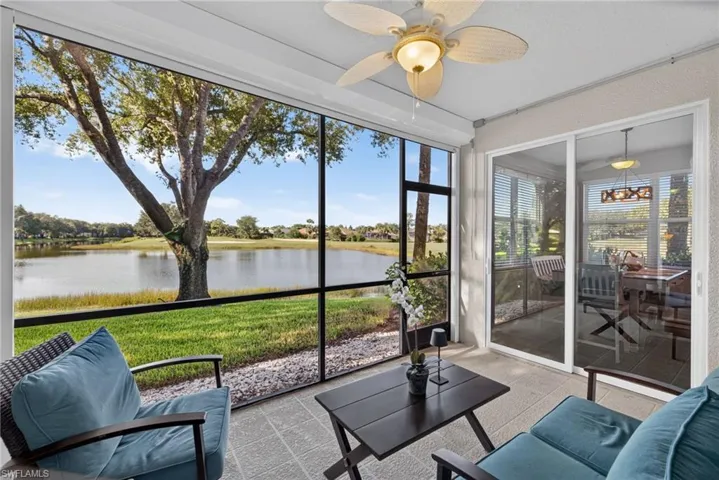 Enjoy wildlife watching and incredible sunsets from the screened lanai.