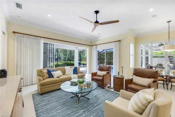 Bright and airy family room
