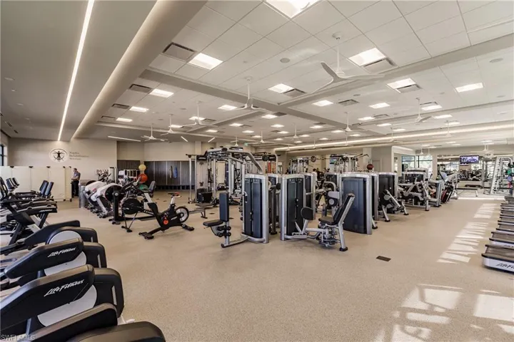 Gym at the Wellness Center