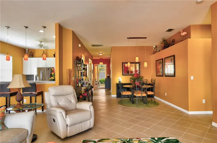 Open floor plan