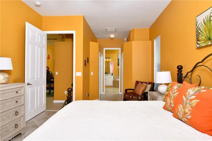 Large primary bedroom with 2 closets