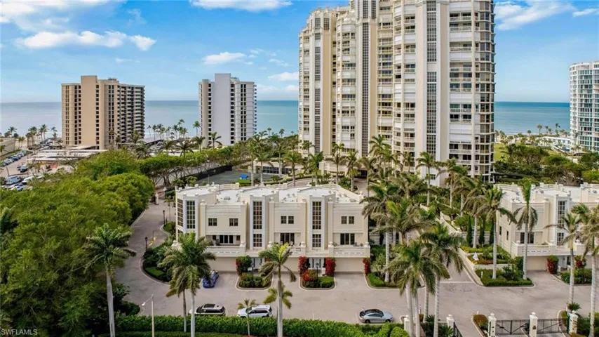 View of building exterior featuring a water view