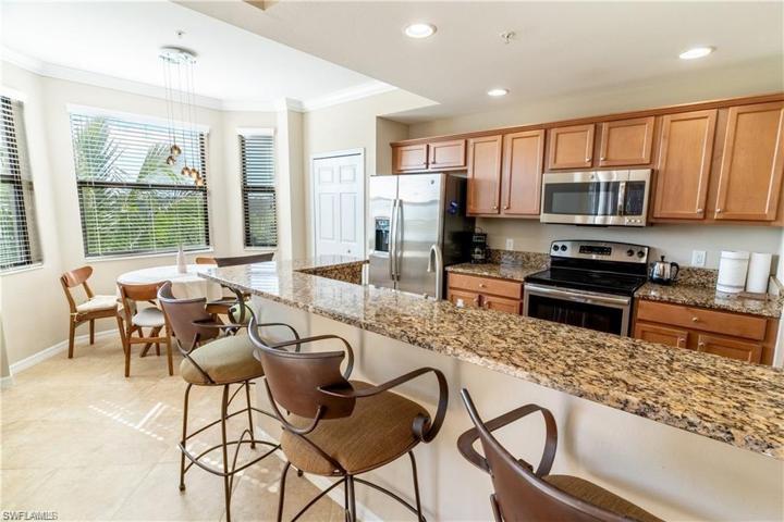 kitchen and dining area
