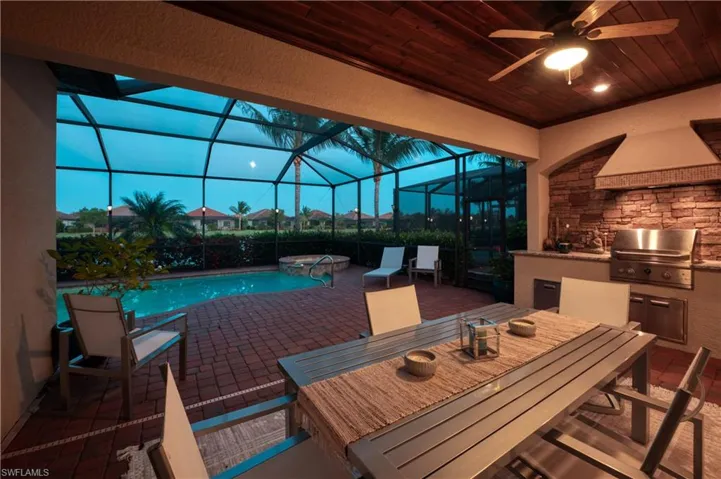 Sundown, the perfect time for grilling & making memories