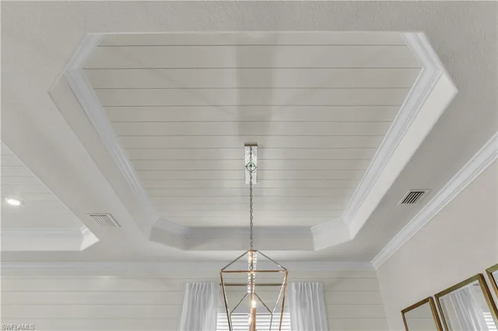 Shiplap detail.  Subtle but adds texture and dimension.