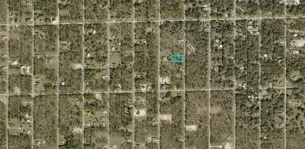 Aerial view of property's location