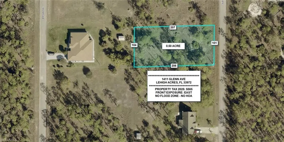 Map / location featuring property boundaries highlighted