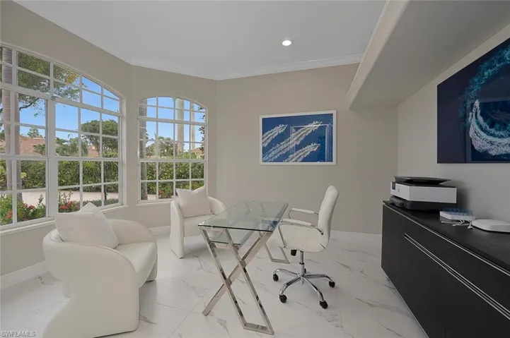 Den/Office with an Abundance of Natural Light