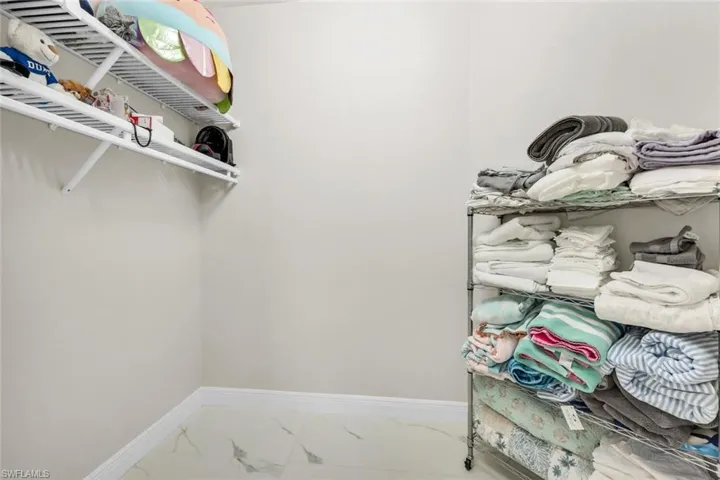 Spacious Closets