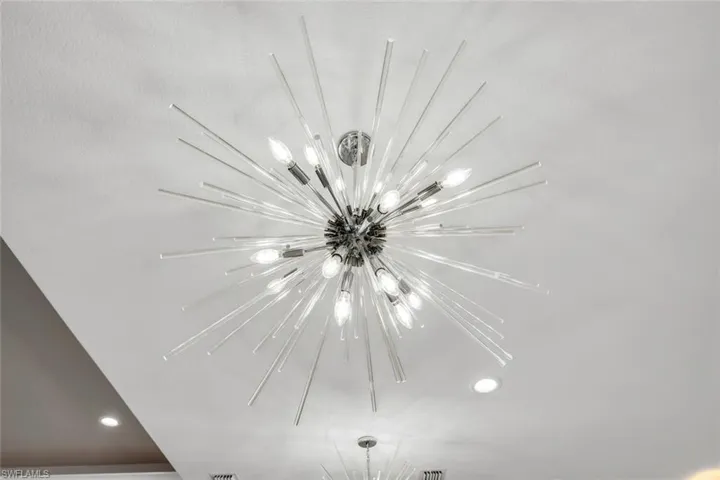 Detailed View of Kitchen Chandelier