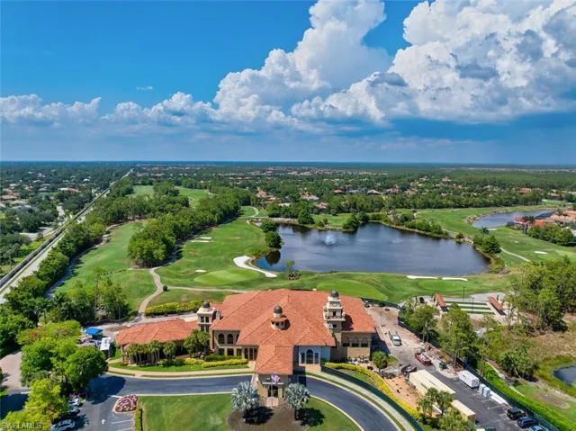 Aerial View of Golf Club