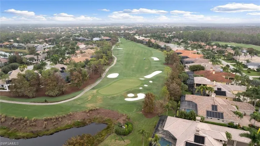 Aerial View of Golf Course