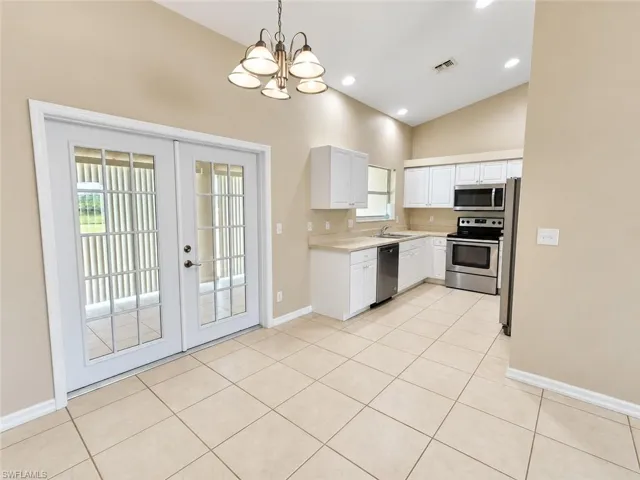 French Doors to Florida Room