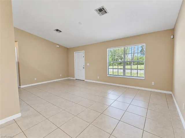 Living Area and Front Door