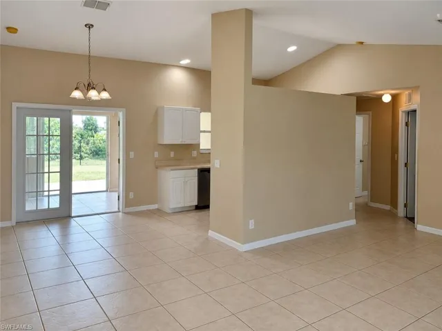 Living Room, Kitchen to Florida Room