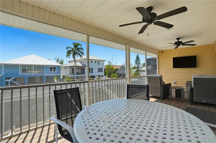 Screened-in Dining Area - Virtually Edited Image