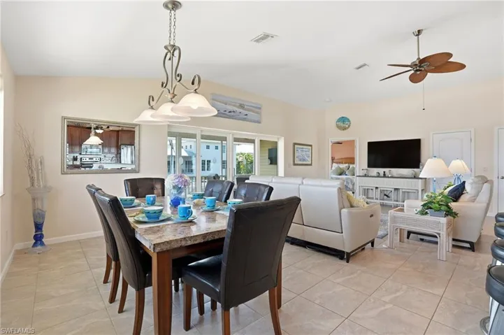 Open-concept Dining Area - Virtually Edited Image