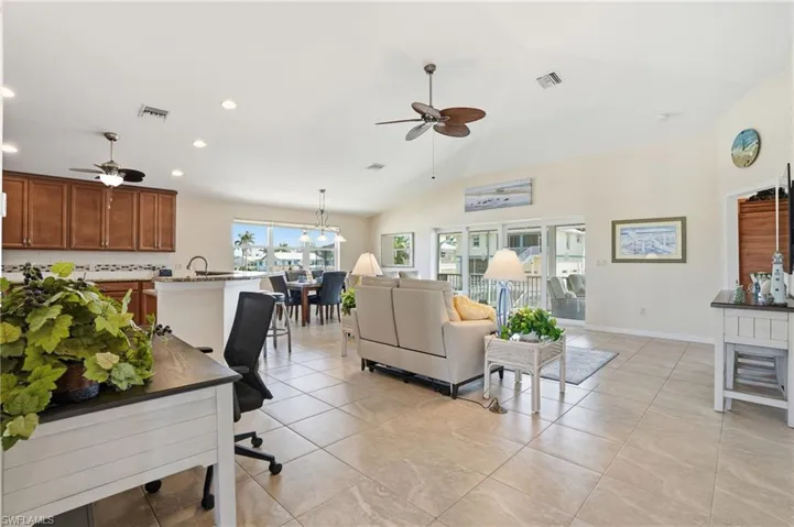 Open-concept Living Area - Virtually Edited Image