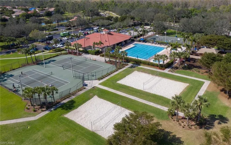 Birds eye view of amenities