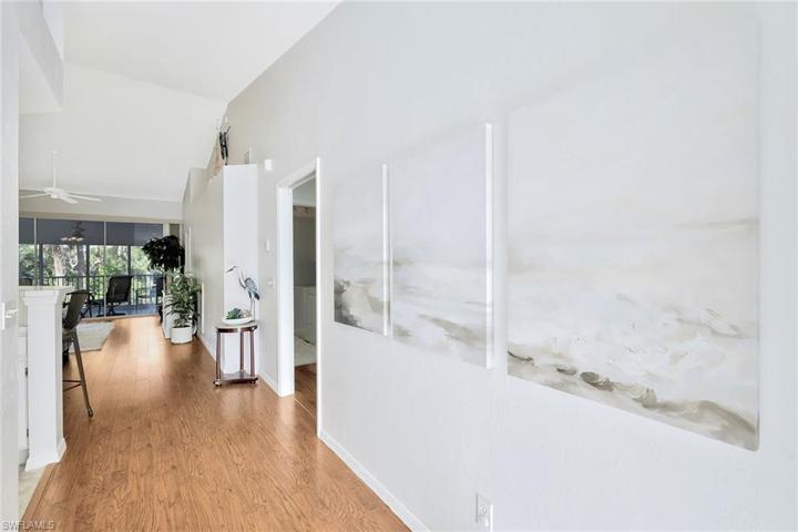 Generous foyer leads to great room