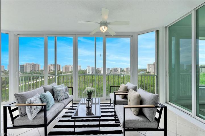 Glassed-In Lanai with Water Views