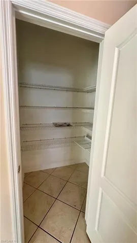 View of storage area