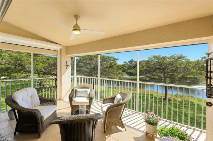 Back Lanai with electric hurricane shutters