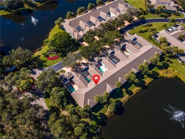 View of property location with ponds on both sided