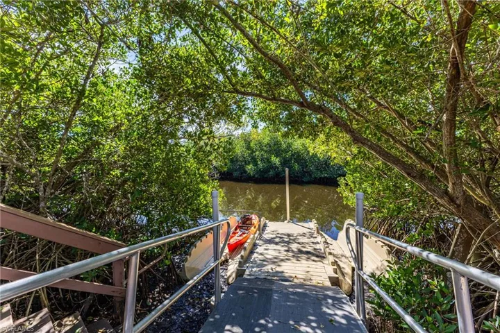 launch area at Spring Creek Kayak park
