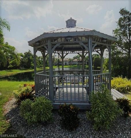 Gazebo & Pond in background