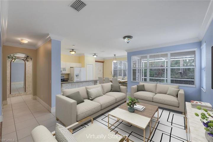 Great Room Virtually Staged