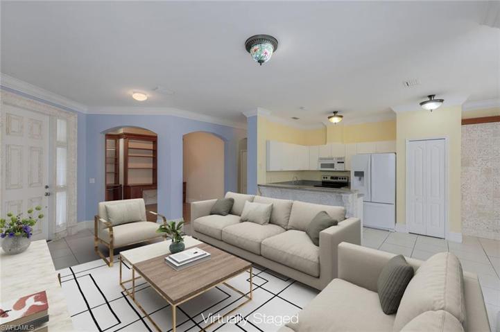 Great Room Virtually Staged