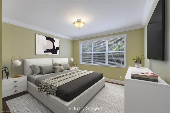 Primary Bedroom Virtually Staged