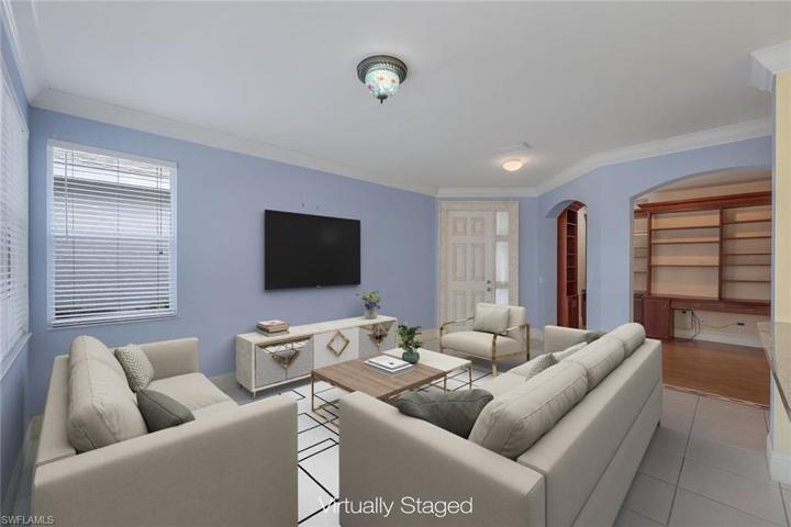 Great Room Virtually Staged