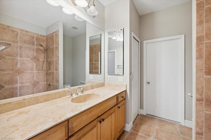 The guest bathroom