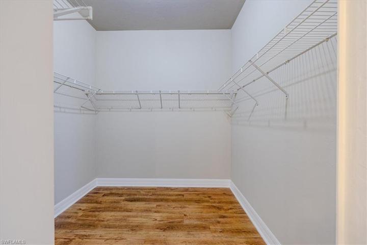 Talk about a walk-in closet! It's HUGE!