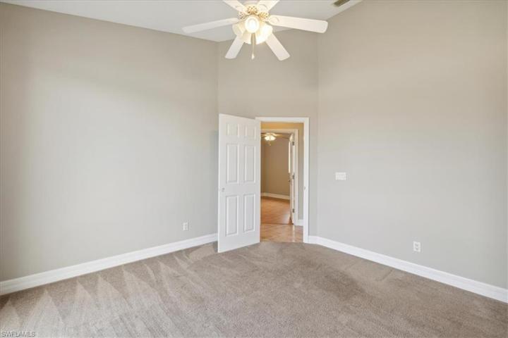 The 1st of the 3 guest bedrooms