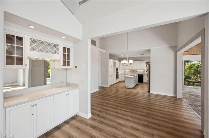 Bar ideally located for seamless entertaining.