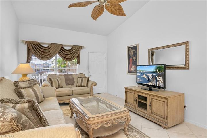 Step into the great room upon entering the front door.