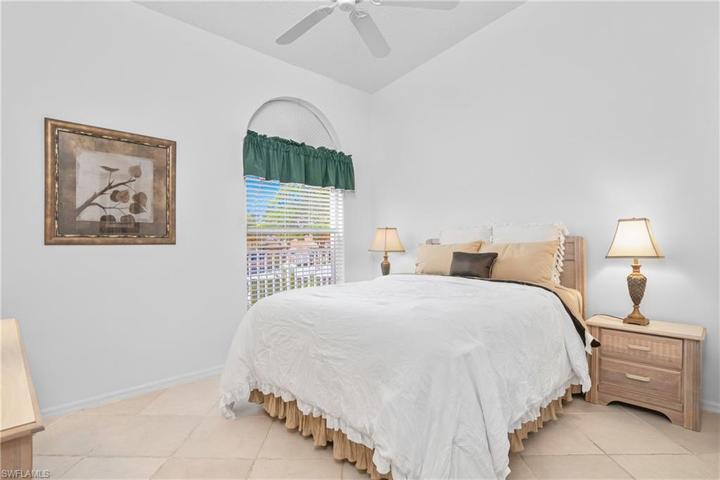 Unit features split bedrooms with Guest bedroom at the front of the condo.