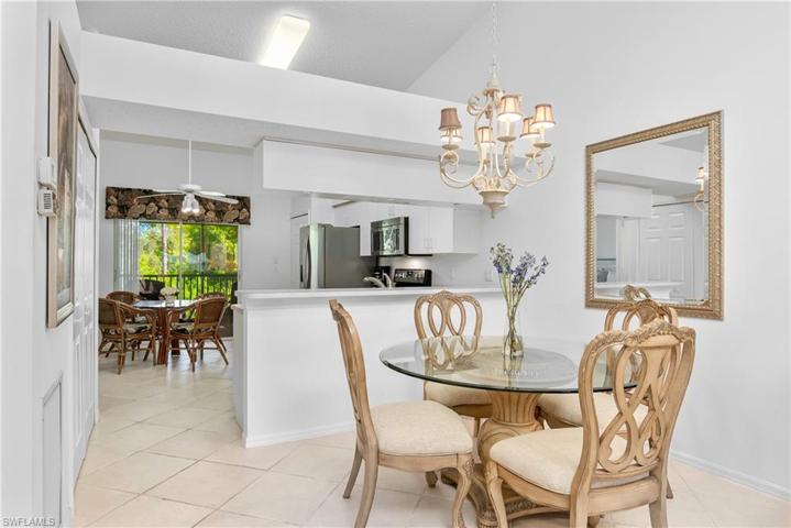 Enjoy a nice meal or a game of cards in the dining room, just off the kitchen.