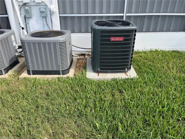 Details with central air condition unit