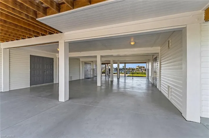 Huge carport