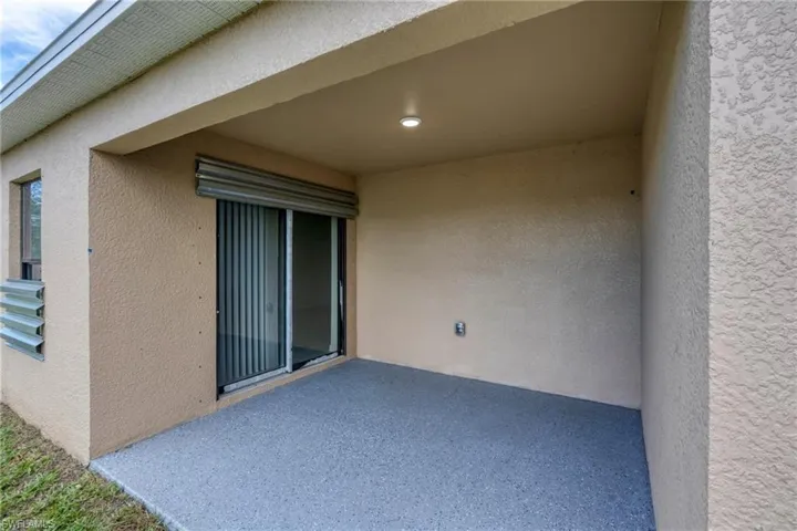View of patio