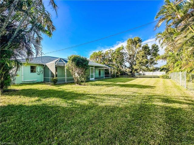 Plenty of room for a pool in this oversized yard
