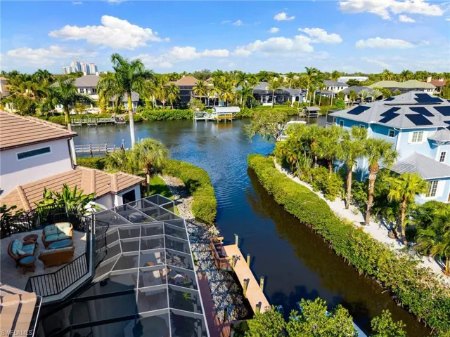 Enjoy this extended dock including a fishing pier space & room for jet skis or a second small boat*.