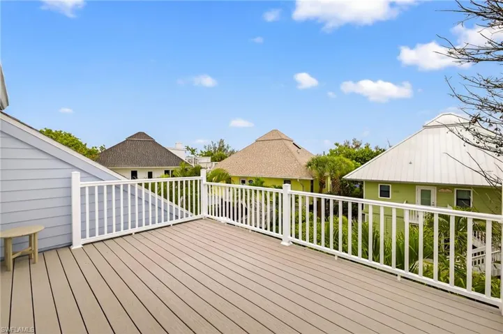 View of deck