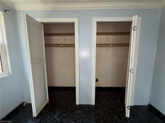 First Bedroom Closets